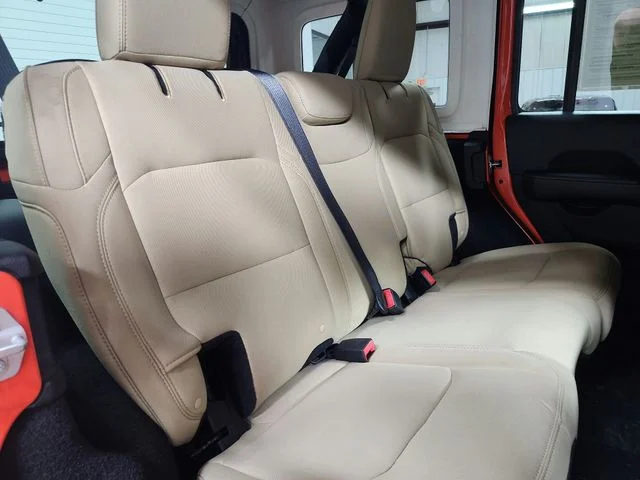 Used 2018 Orange Jeep Unlimited Sahara image 46