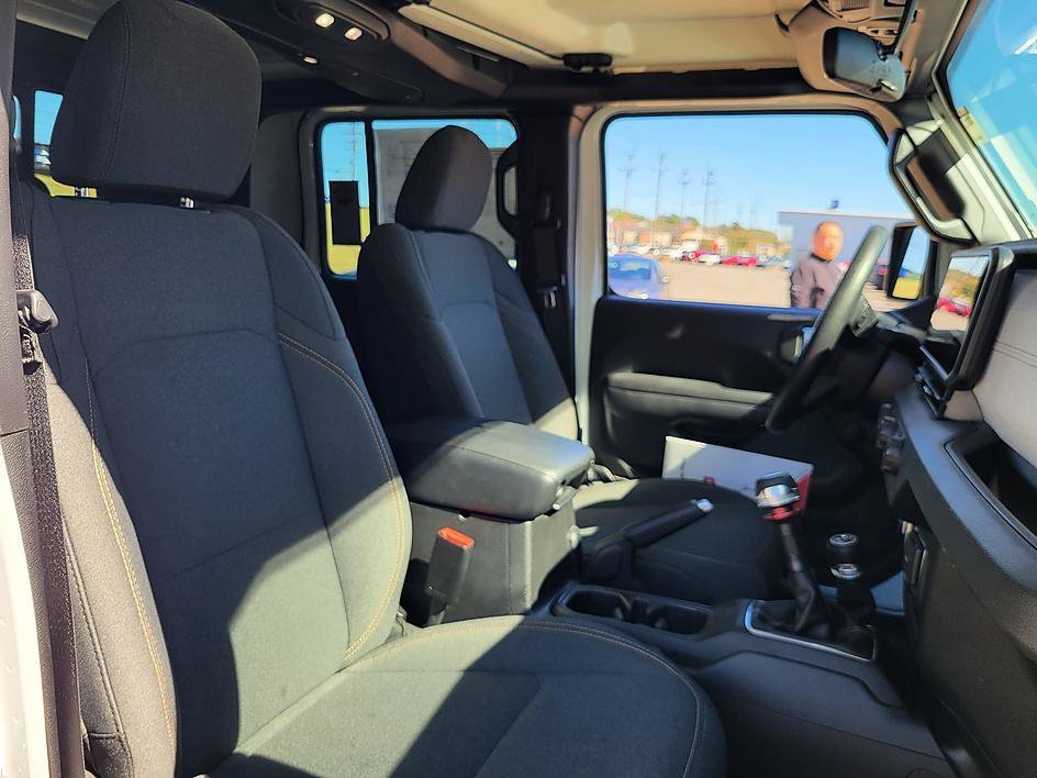 Used 2024 Bright White Clearcoat Jeep Sport image 15