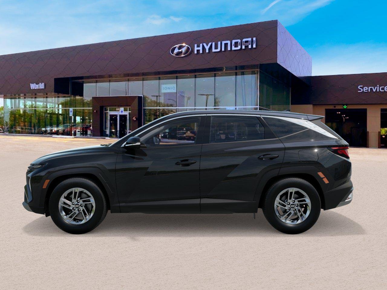 New 2026 Phantom Black Hyundai SE FWD image 3