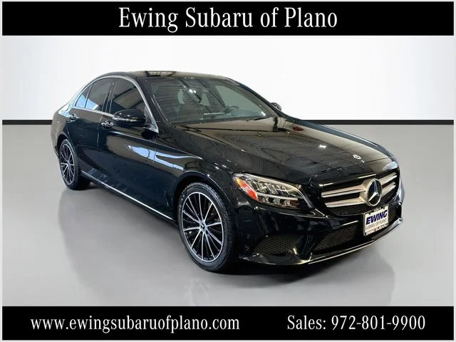 Used 2021 Black Mercedes-Benz C 300 image 1