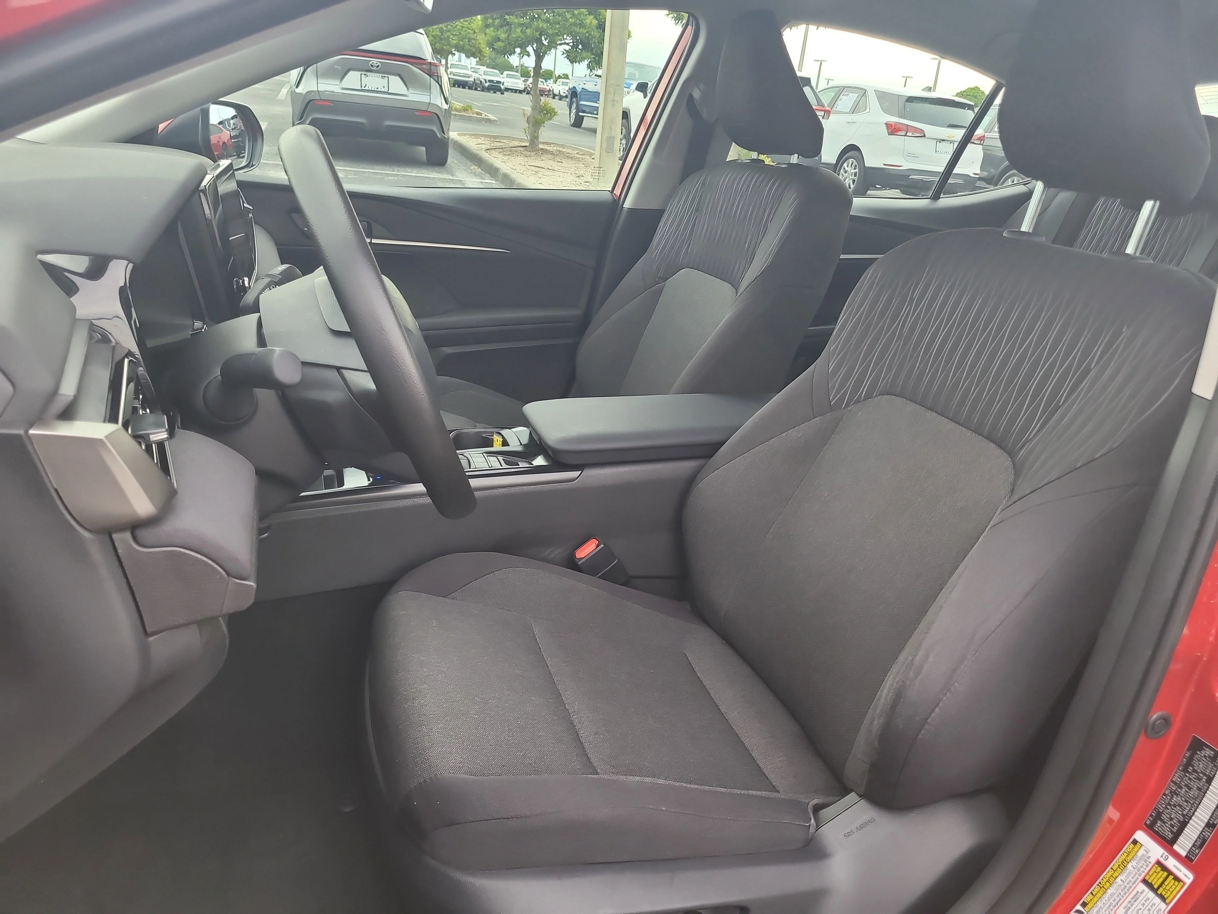 Certified Used 2025 Red Toyota LE image 18