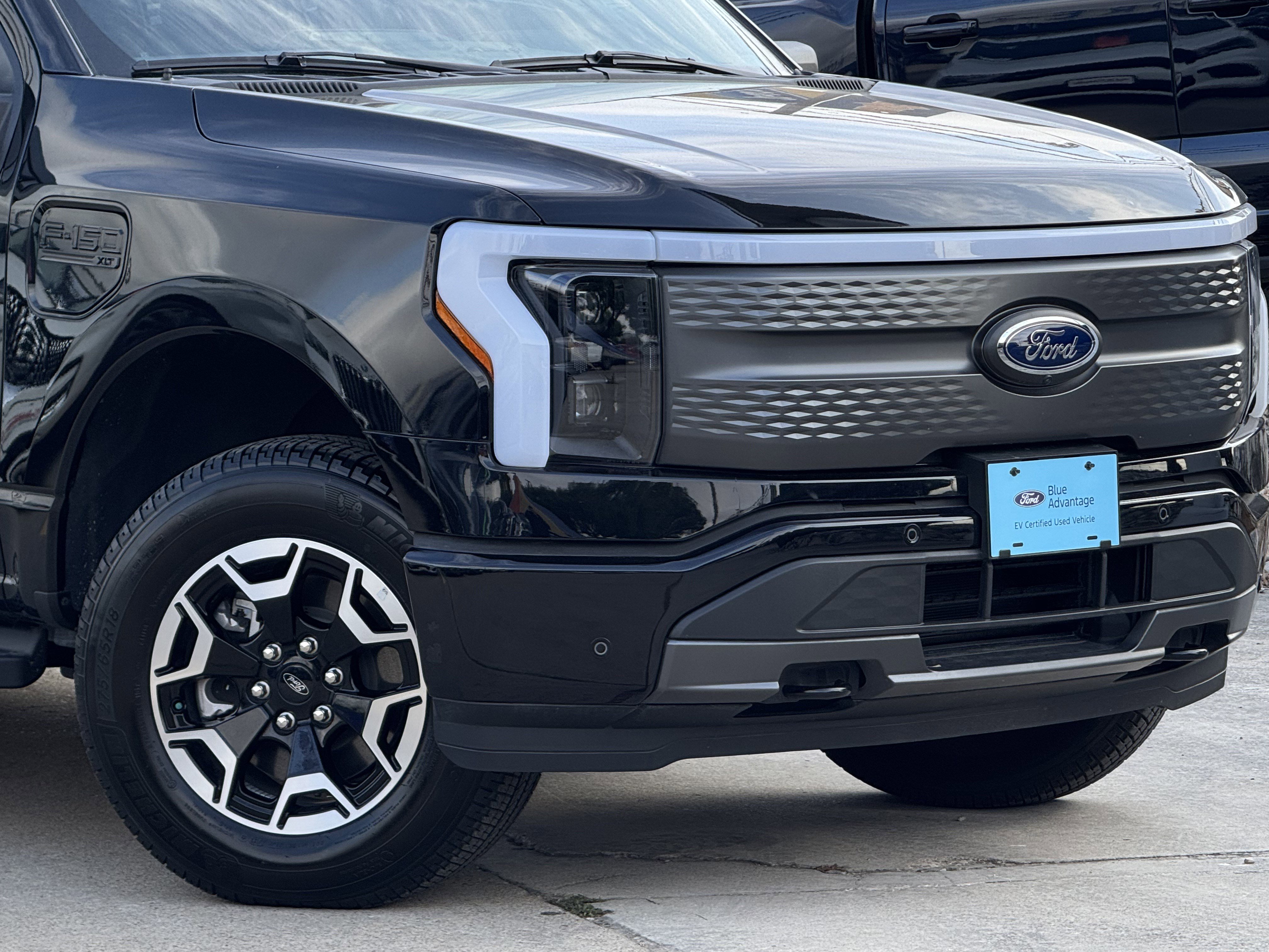Used 2023 Ford F-150 Lightning XLT with VIN 1FTVW1EL9PWG42110 for sale in San Antonio, TX