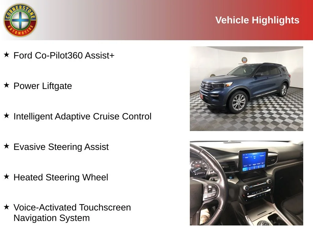 Used 2020 Ford Explorer XLT with VIN 1FMSK8DH3LGB39905 for sale in Elk River, MN