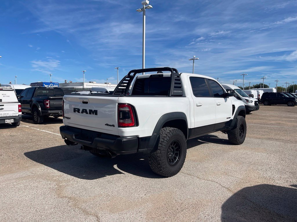 Used 2022 Bright White Clearcoat RAM TRX image 4
