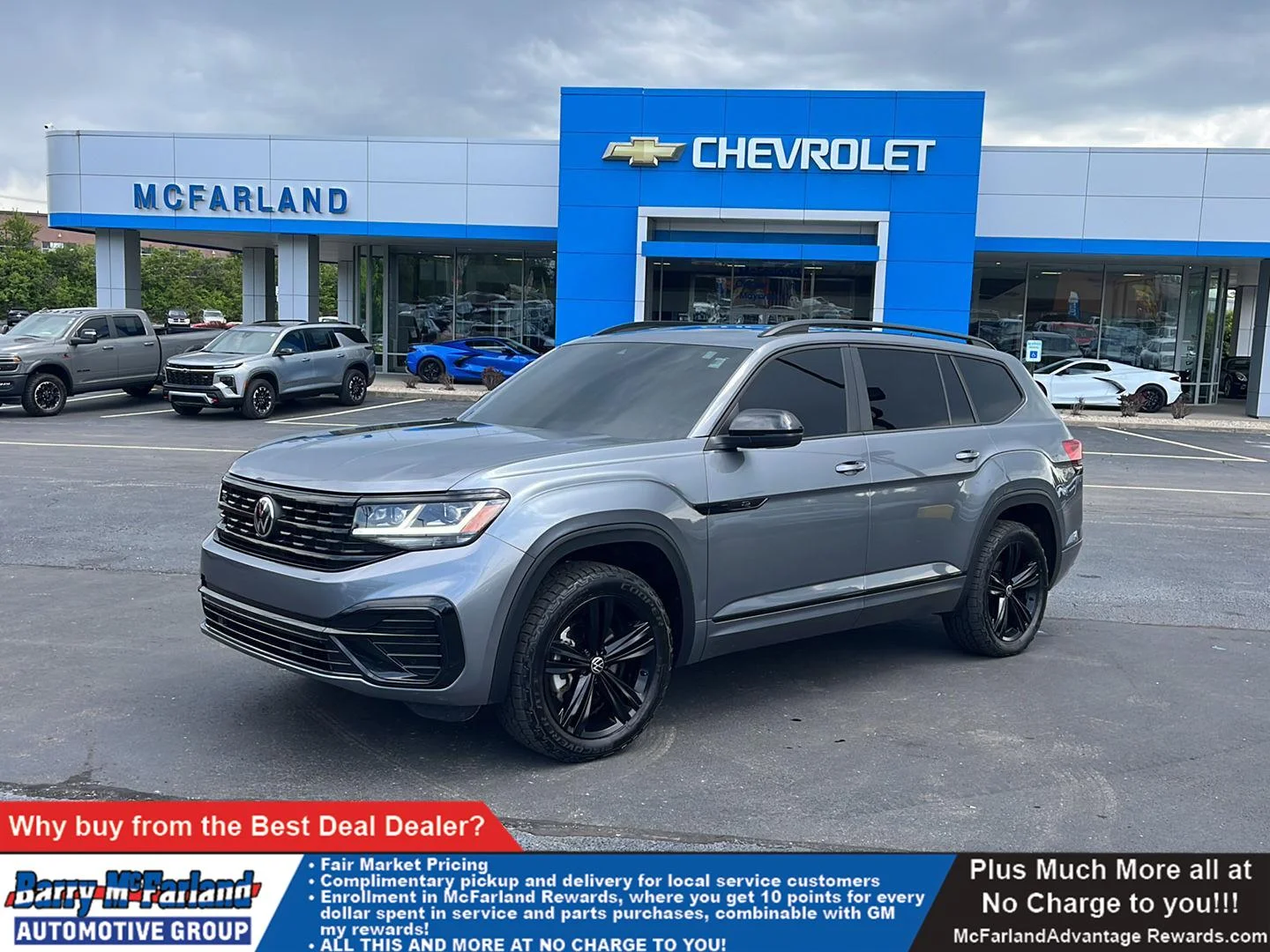 2023 Volkswagen Atlas 3.6L SEL R-Line Black 4MOTION's photo
