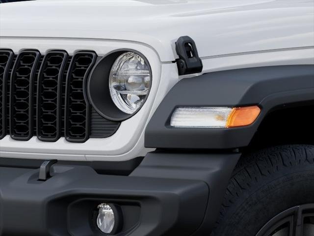 New 2026 Bright White Clear-Coat Exterior Paint Jeep Sport S image 18