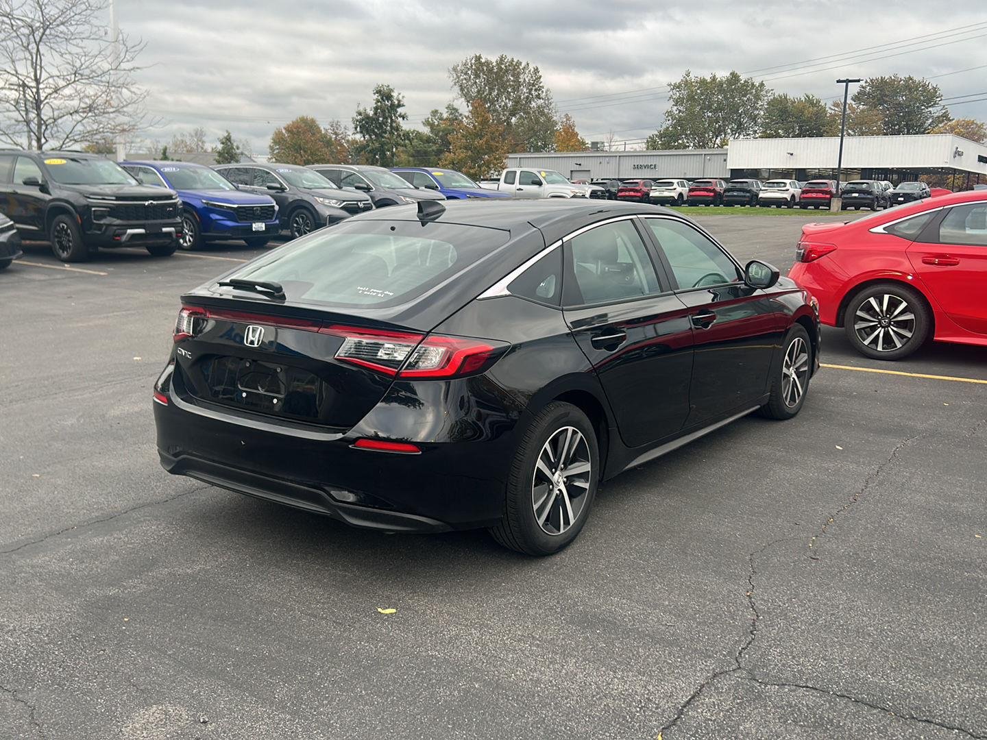 Used 2024 Crystal Black Pearl Honda LX image 8