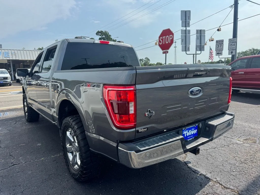 Used 2022 Gray Metallic Ford XLT image 3