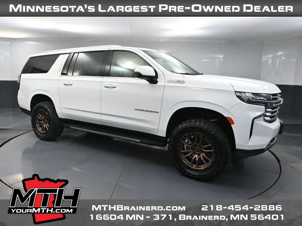 Used 2021 White Chevrolet High Country image 1