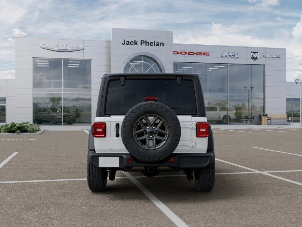 New 2026 Bright White Clearcoat Jeep Sport S image 7