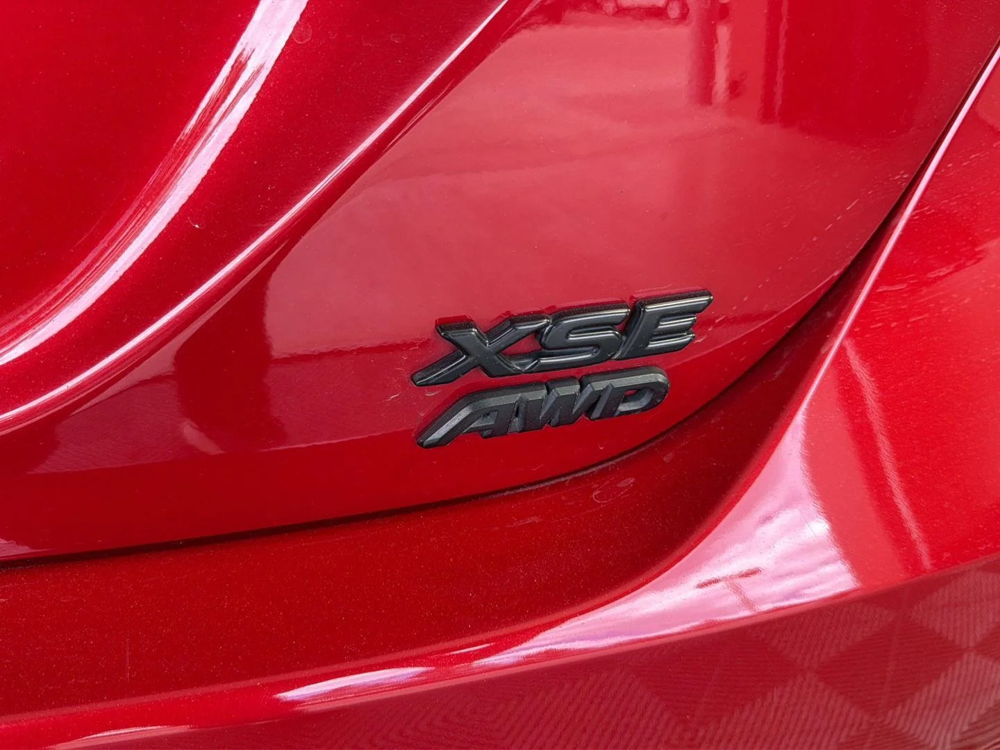Used 2022 Supersonic Red w/Midnight Black Metallic Roof Toyota XSE image 8