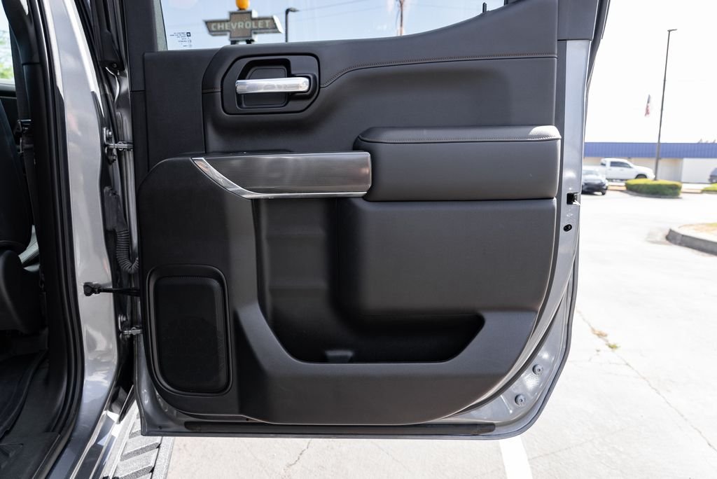 Used 2021 Satin Steel Metallic GMC AT4 image 30