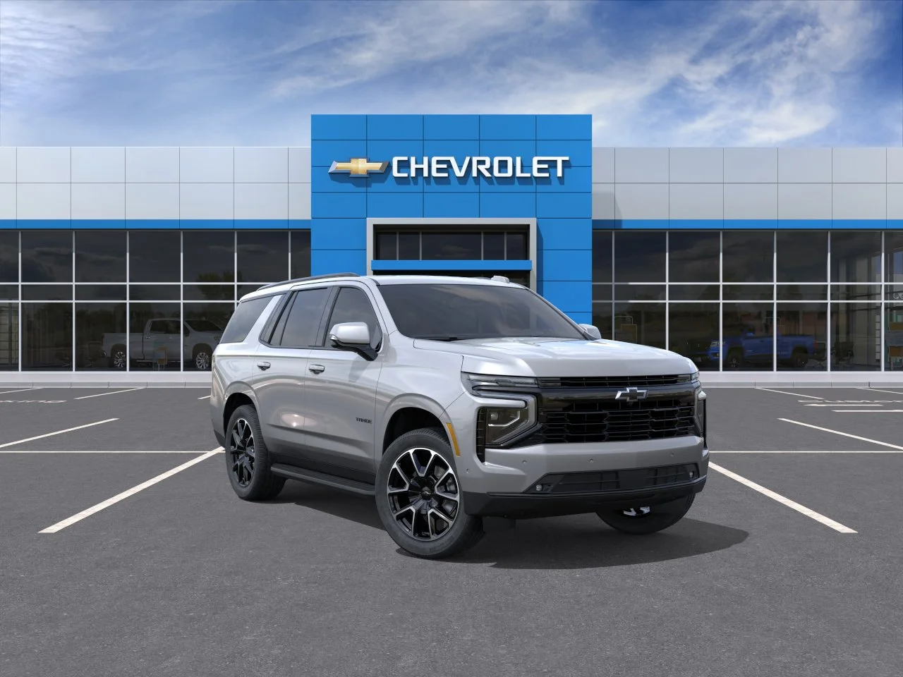 New 2027 Sterling Gray Metallic Chevrolet RST image 1