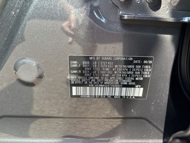 New 2026 MAGNETITE GRAY METALLIC Subaru Limited 7-Passenger image 25