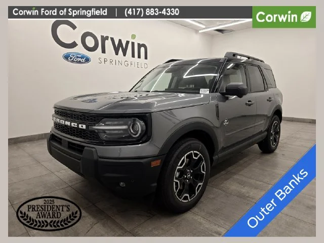 New 2026 Carbonized Gray Metallic Ford Outer Banks® image 1