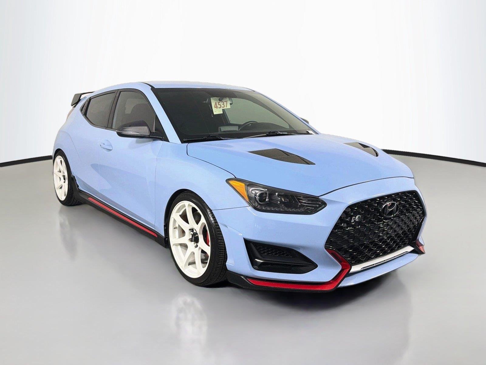 Used 2020 Performance Blue Hyundai Manual image 3