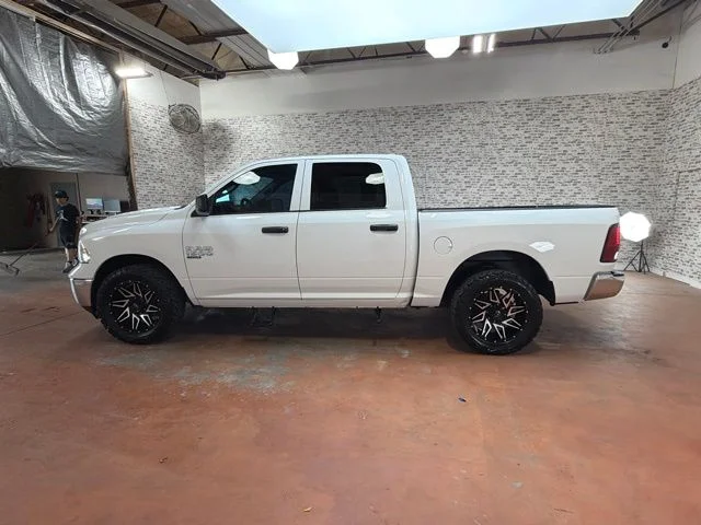 Used 2022 Bright White Clearcoat Ram SLT image 4