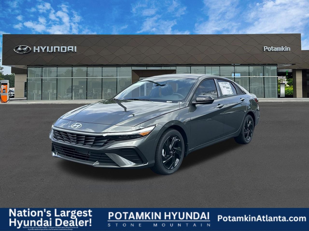 New 2026 Amazon Gray Hyundai SEL Sport image 1