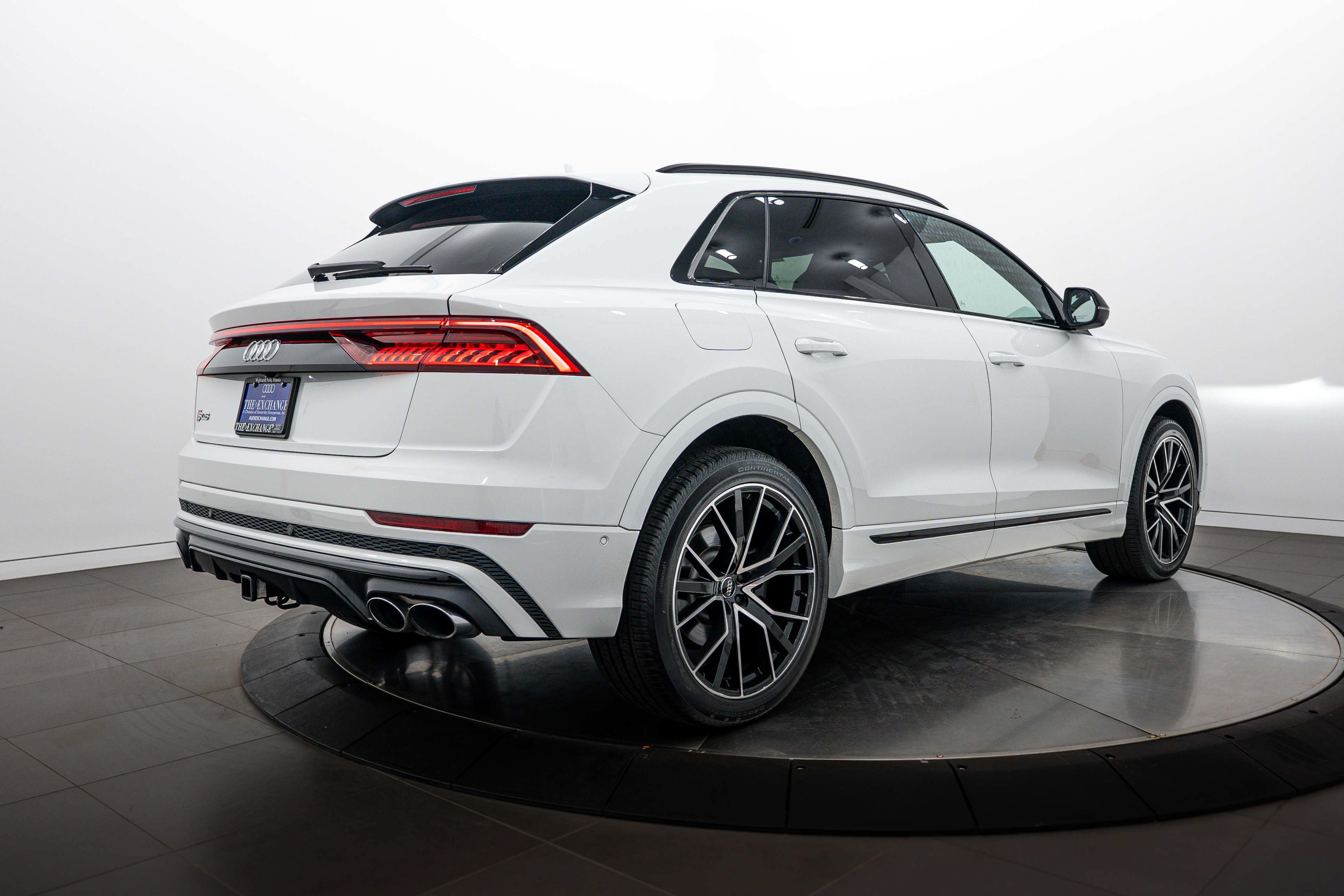 Used 2020 Carrara White Audi Premium Plus image 4