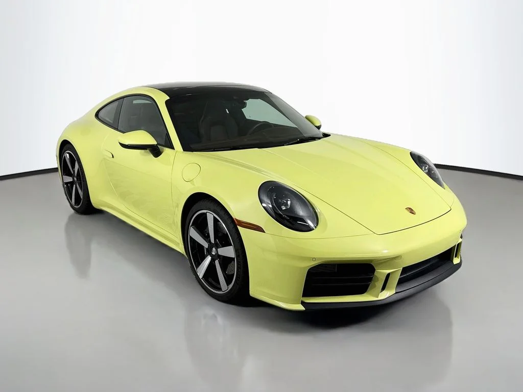 Certified Used 2025 Cartagena Yellow Metallic Porsche  image 7