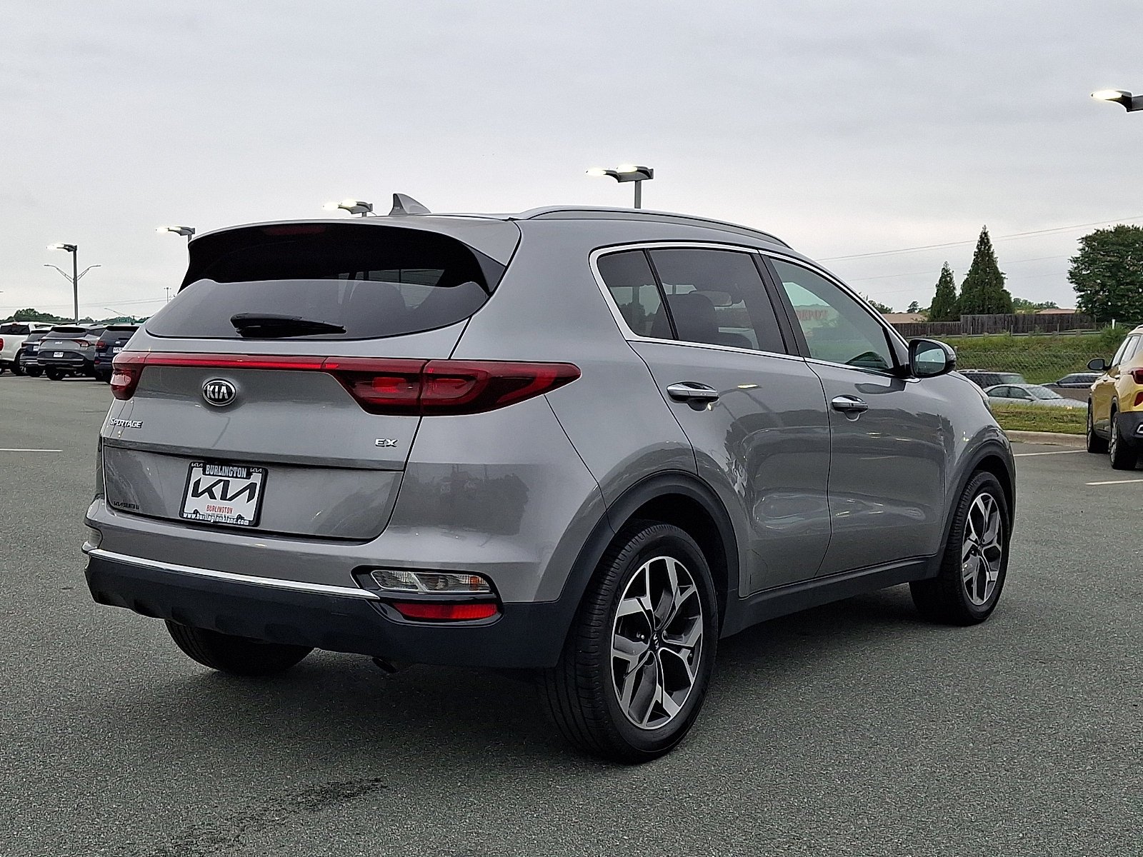 Used 2021 Steel Gray Kia EX image 6