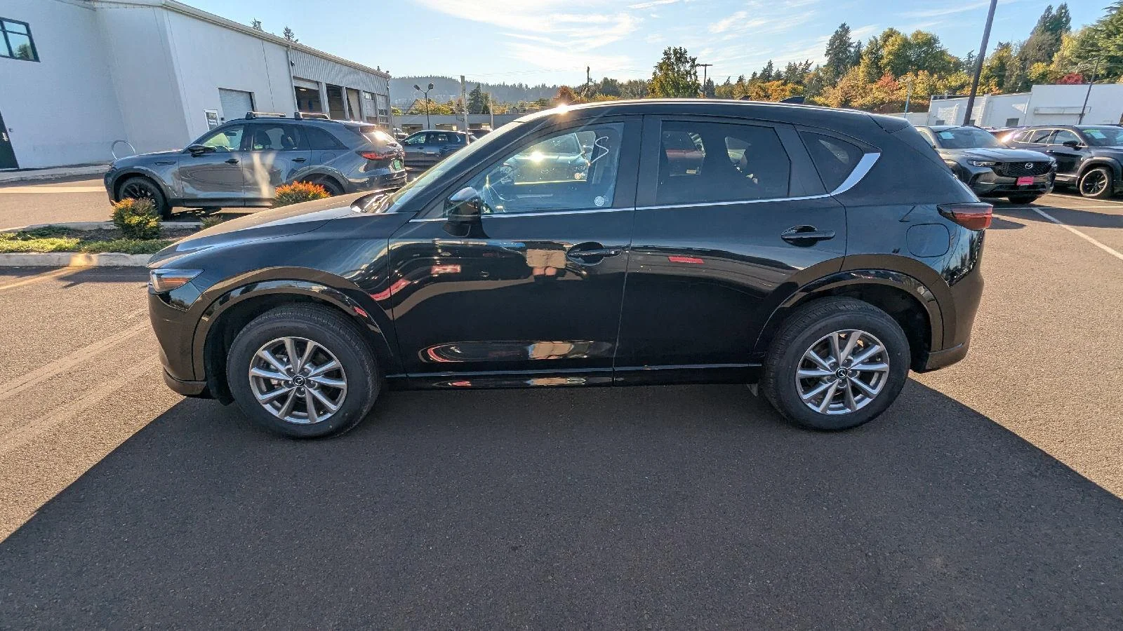 Certified Used 2025 Jet Black Mica Mazda 2.5 S Preferred Package image 2