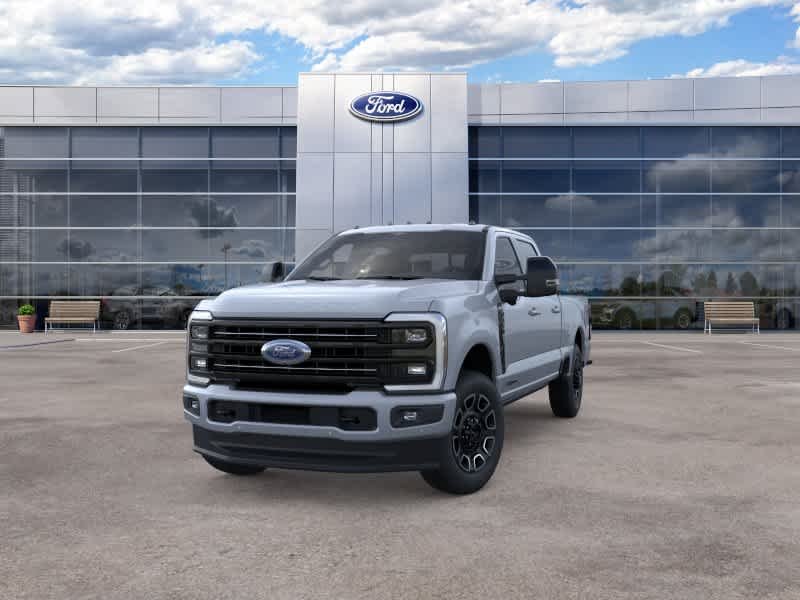 New 2026 Glacier Gray Metallic Tri-Coat Ford F-350 SRW Platinum image 2