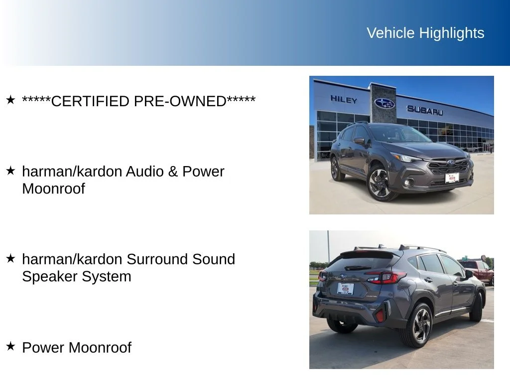 Used 2024 Gray Subaru Limited image 5