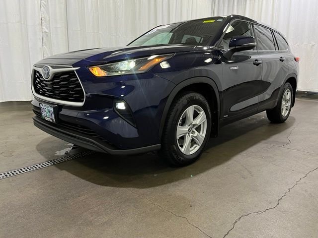 Certified Used 2021 Blue Toyota LE image 26