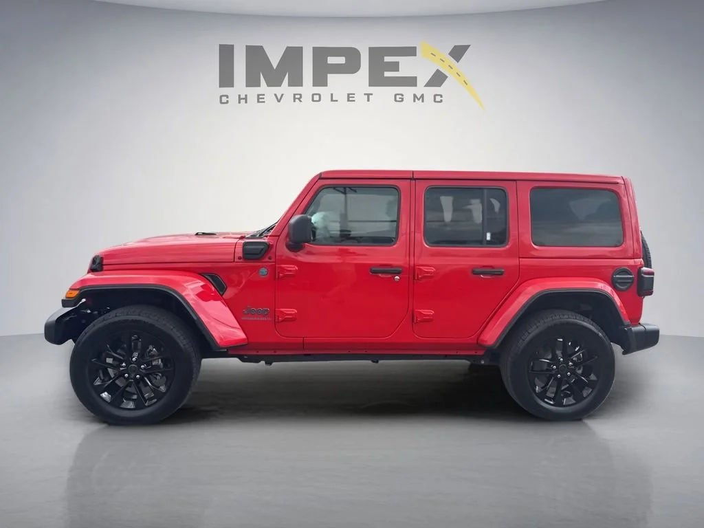 Used 2025 Red Jeep Sahara image 2