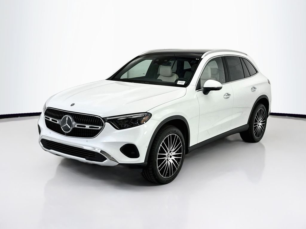 New 2027 Moonlight White Metallic Mercedes-Benz GLC 300 image 1