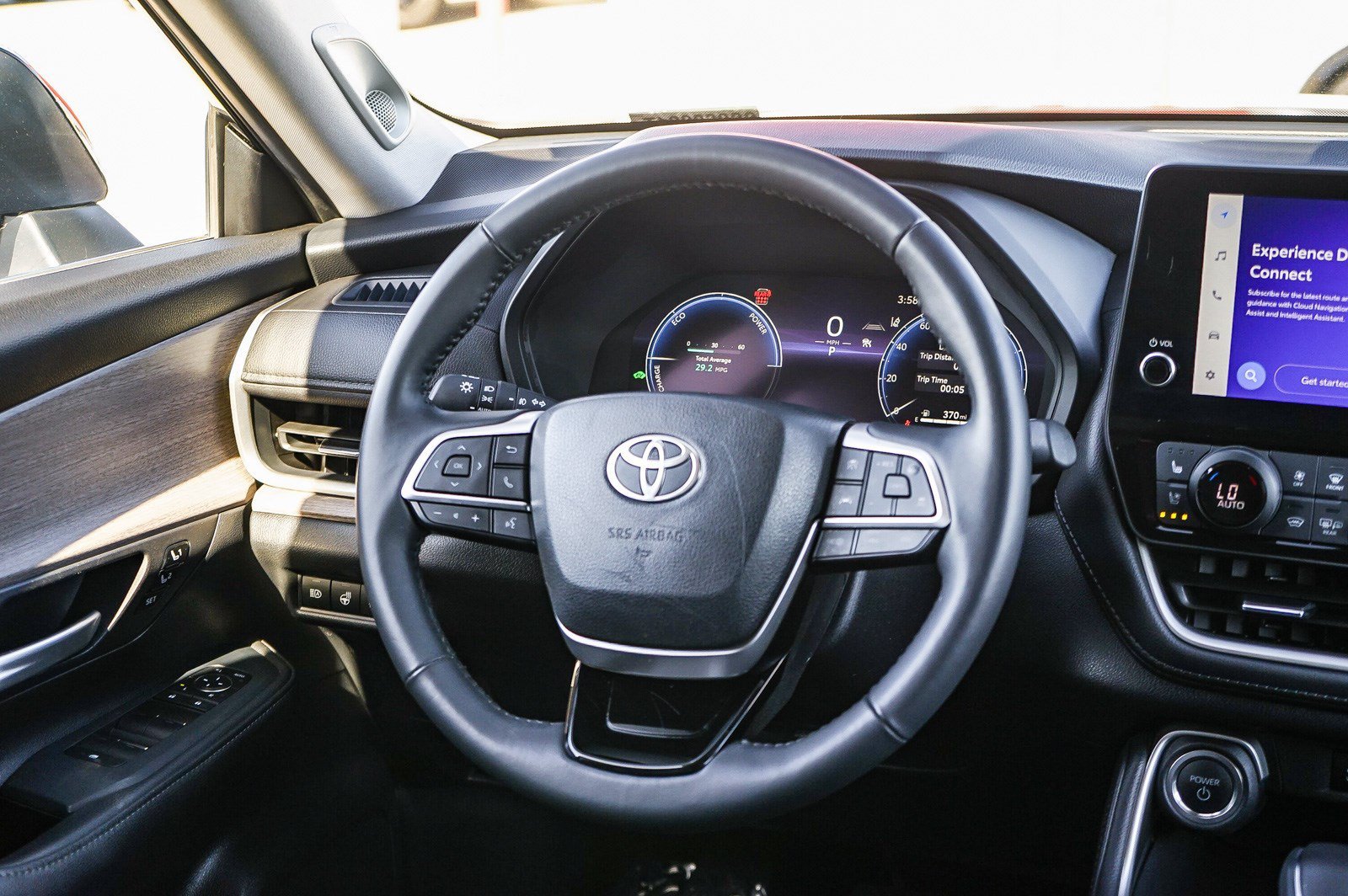 Certified Used 2025 Midnight Black Metallic Toyota Hybrid XLE image 15