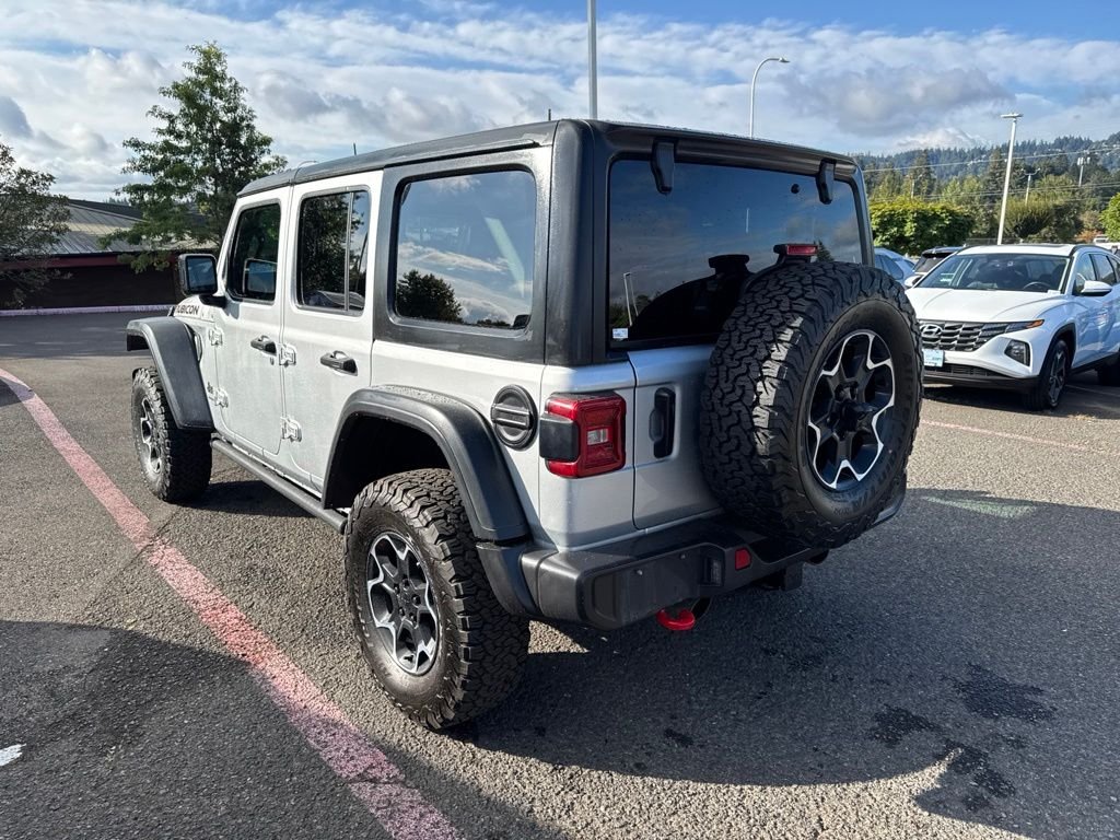 Used 2023 Silver Zynith Clearcoat Jeep Rubicon image 7