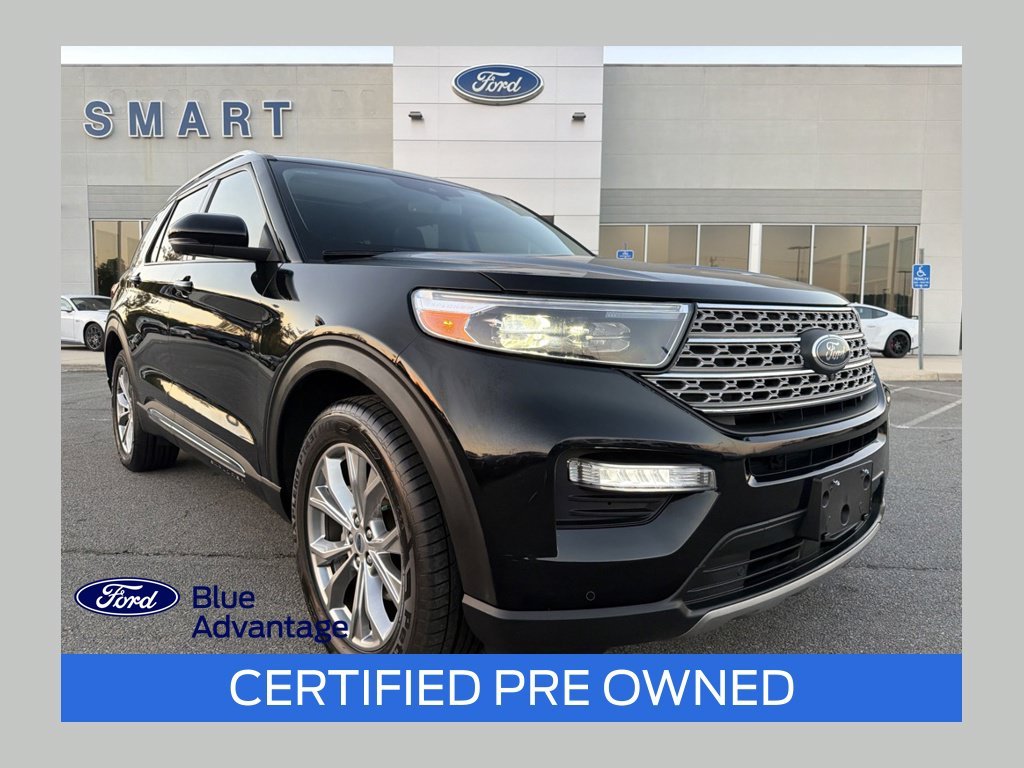 Certified Used 2023 Agate Black Metallic Ford Limited image 1