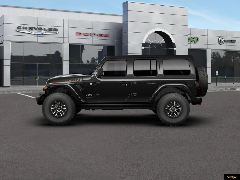 New 2026 Black Clear-Coat Exterior Paint Jeep Rubicon X image 2