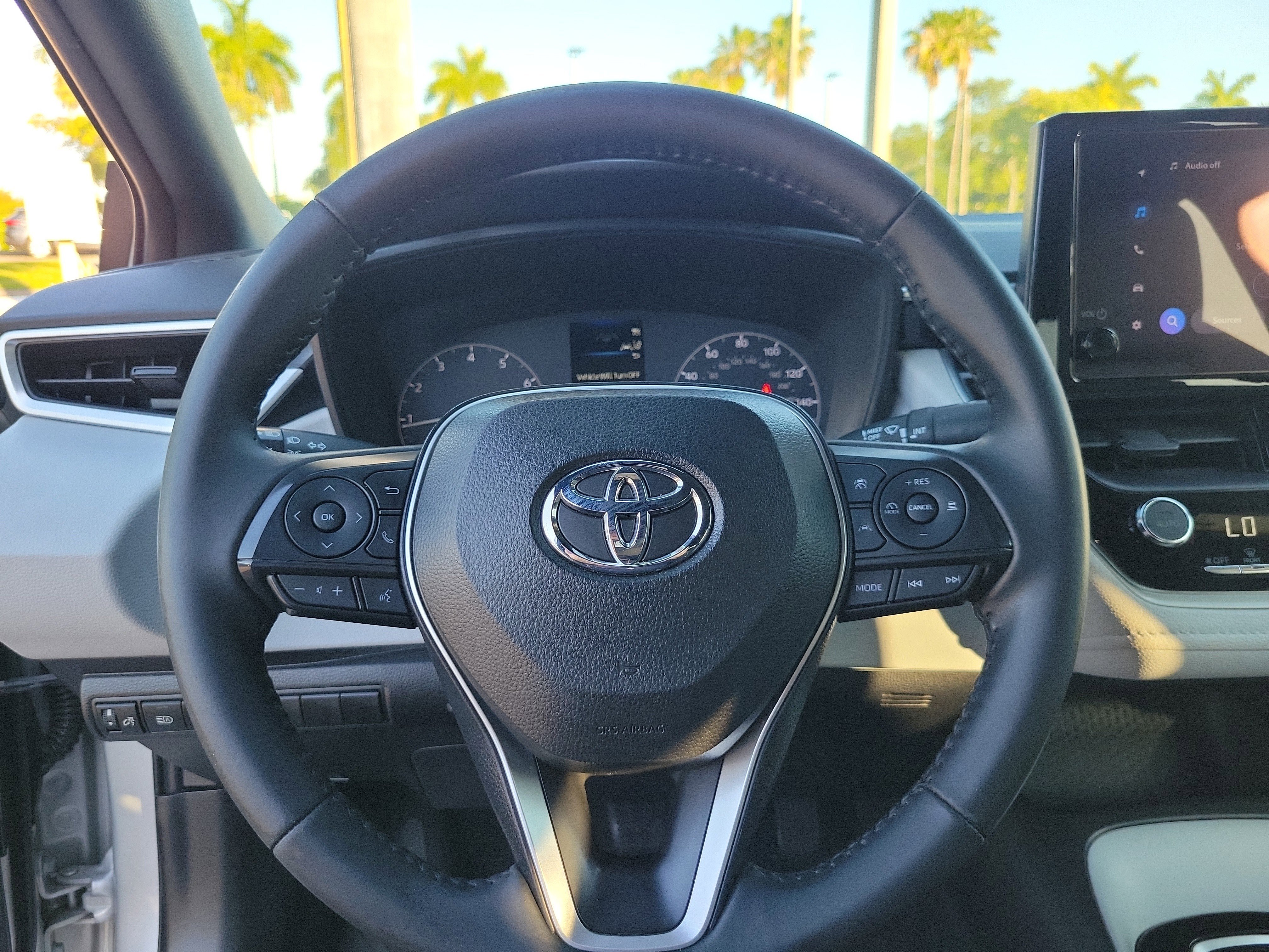 Used 2024 Classic Silver Metallic Toyota SE image 13
