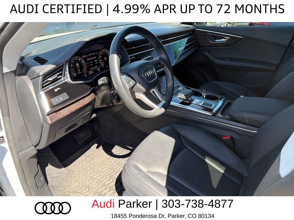 Used 2023 White Audi 55 Premium Plus image 7