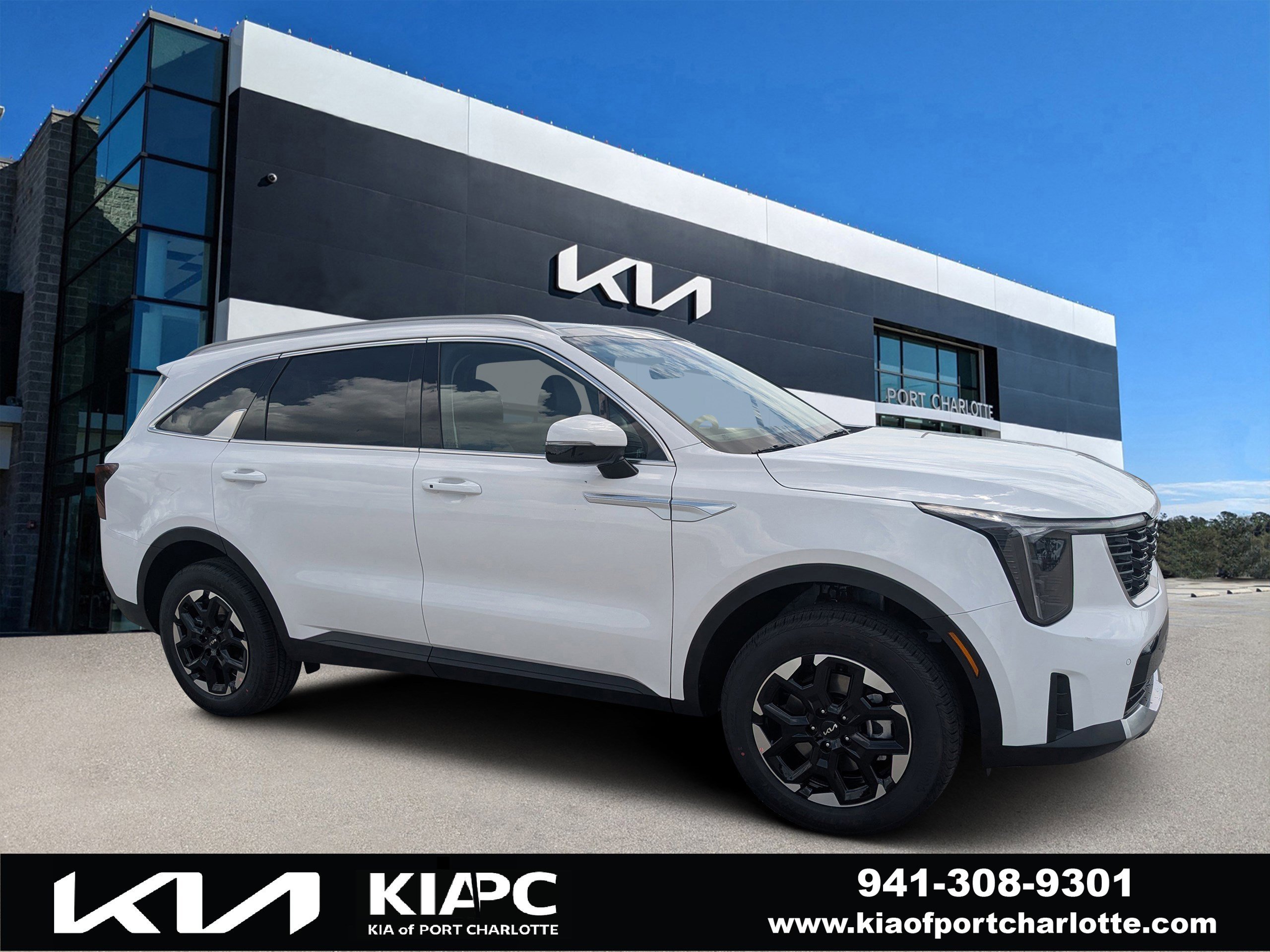 New 2026 Glacial White Pearl Kia S image 1