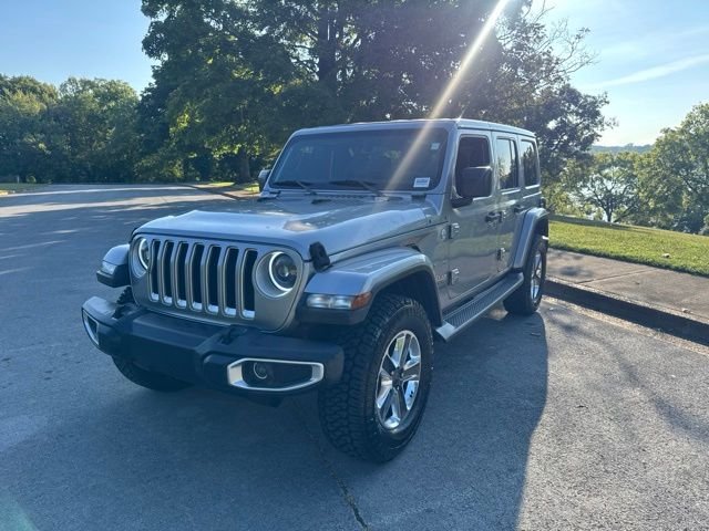 Used 2020 Silver Jeep Unlimited Sahara image 3