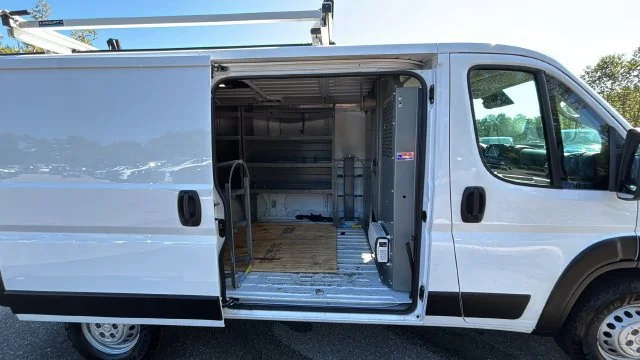 Used 2024 White Ram Cargo Van Tradesman Low Roof 136" WB w/Pass Seat image 46