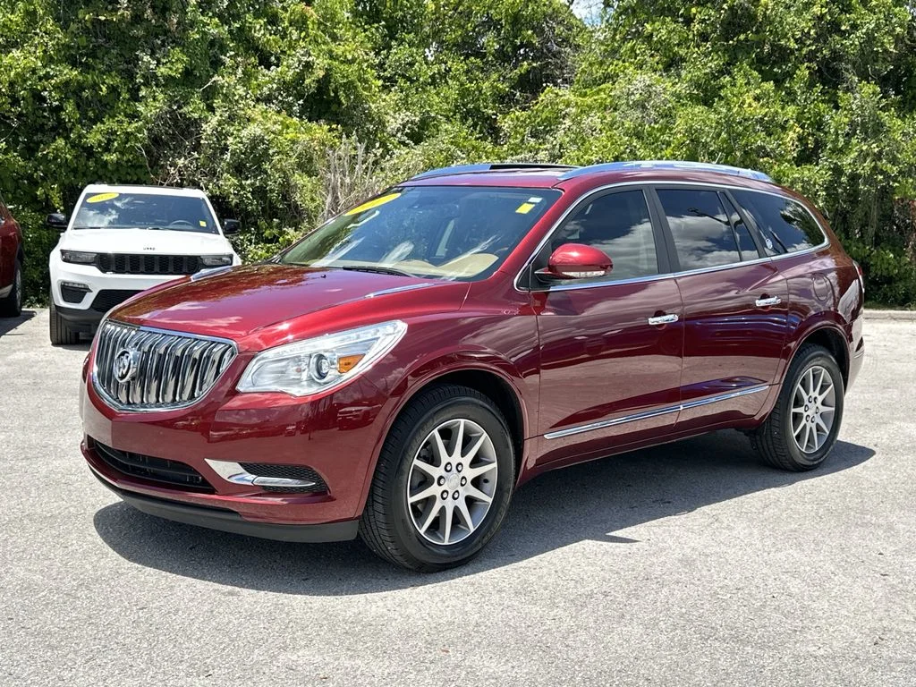 Certified 2017 Buick Enclave Leather with VIN 5GAKRBKD9HJ246398 for sale in Inverness, FL