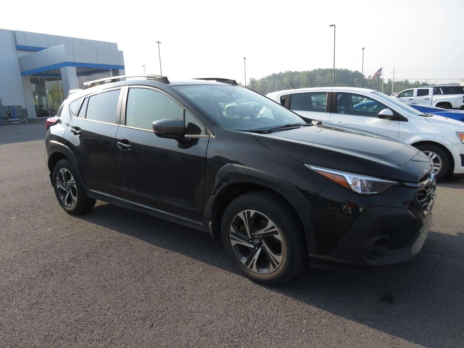 Used 2024 Crystal Black Silica Subaru Premium image 6