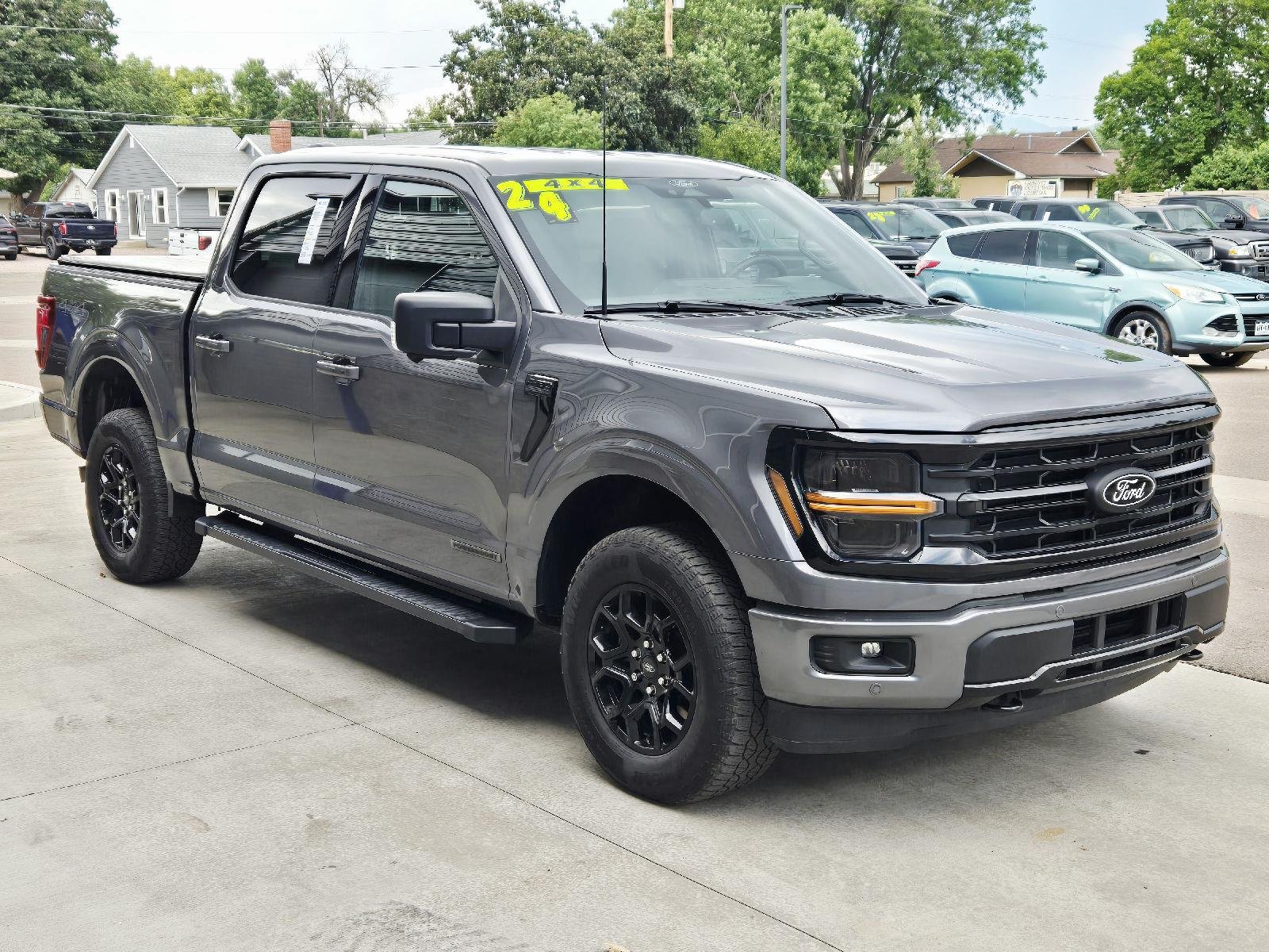Used 2024 Carbonized Gray Ford XLT image 3