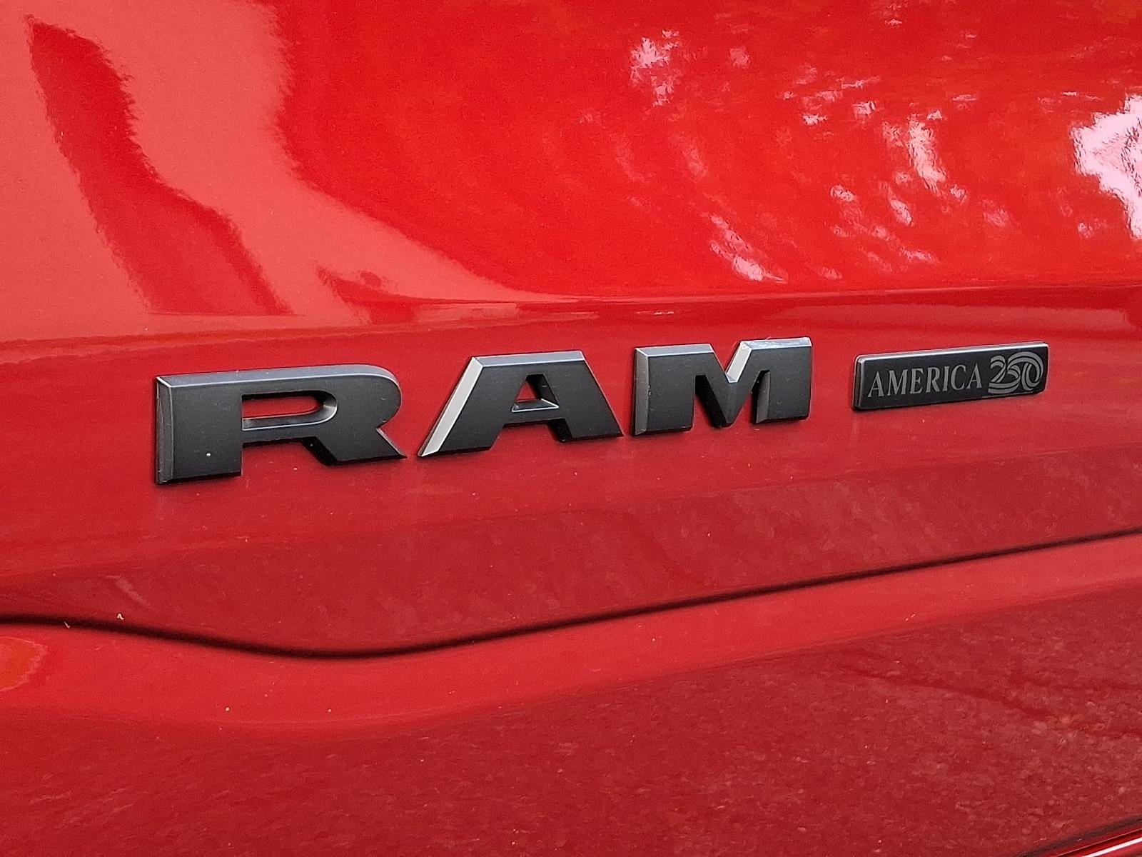 New 2026 Molten Red Pearl-Coat Exterior Paint RAM Big Horn image 18