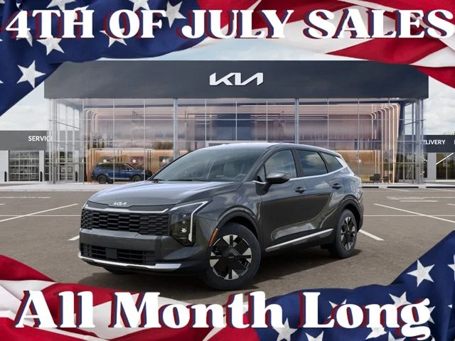 New 2026 Gravity Gray Kia LX image 1