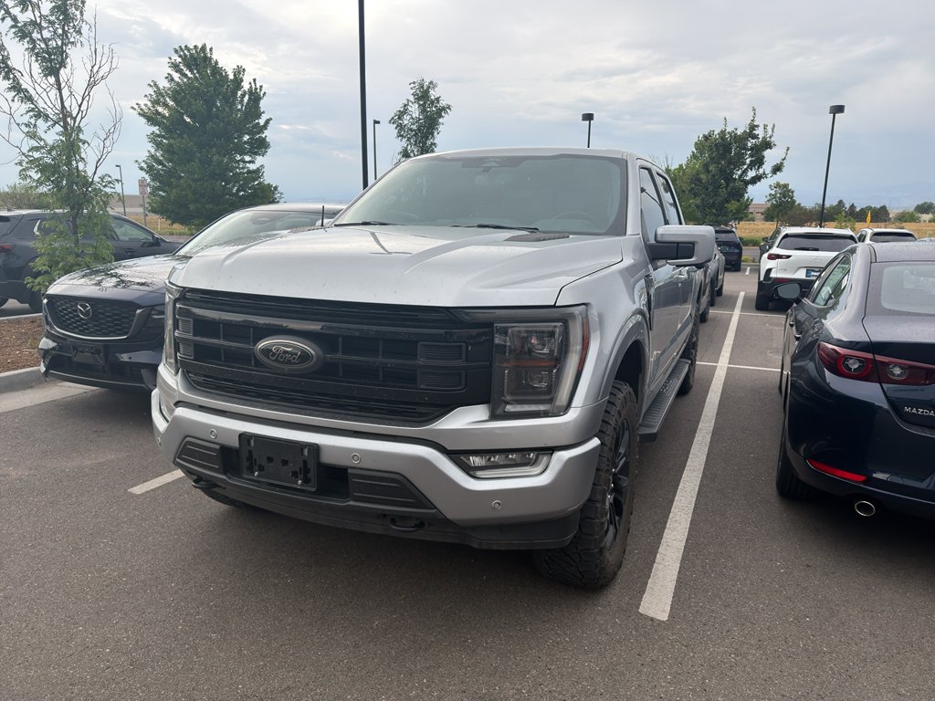 Used 2022 Iconic Silver Metallic Ford LARIAT image 1