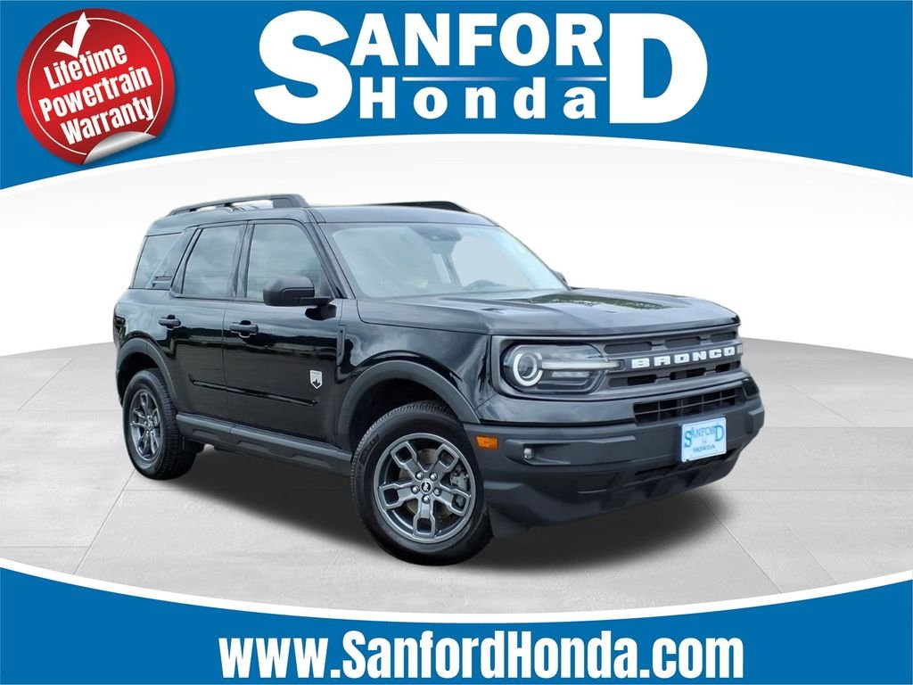 Used 2022 Shadow Black Ford Big Bend image 1