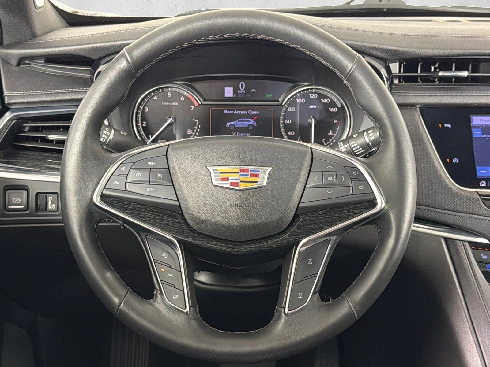 Used 2023 Stellar Black Metallic Cadillac FWD Premium Luxury image 26