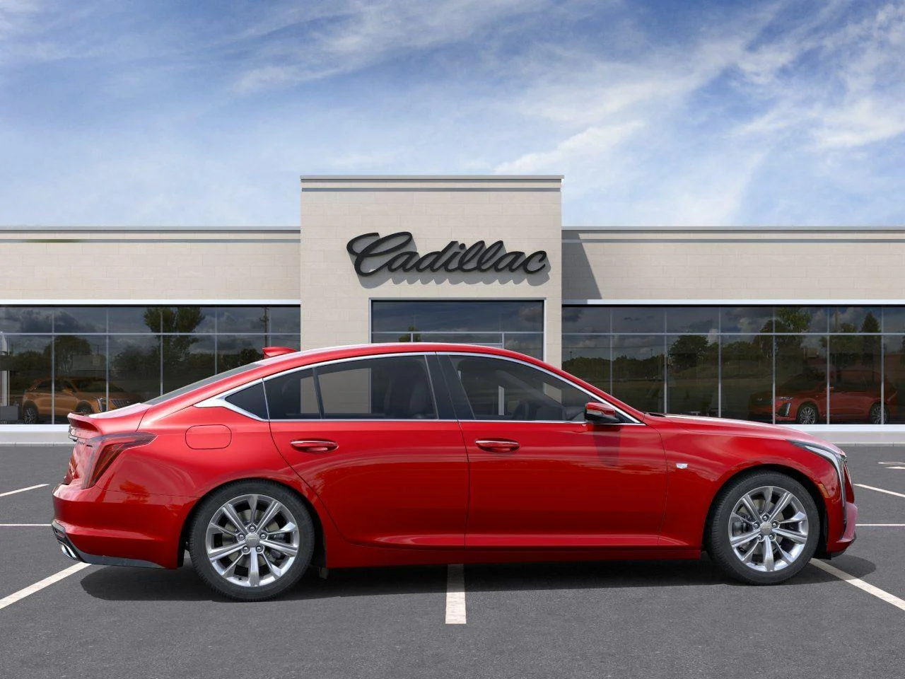 New 2026 Radiant Red Tintcoat Cadillac Premium Luxury image 5