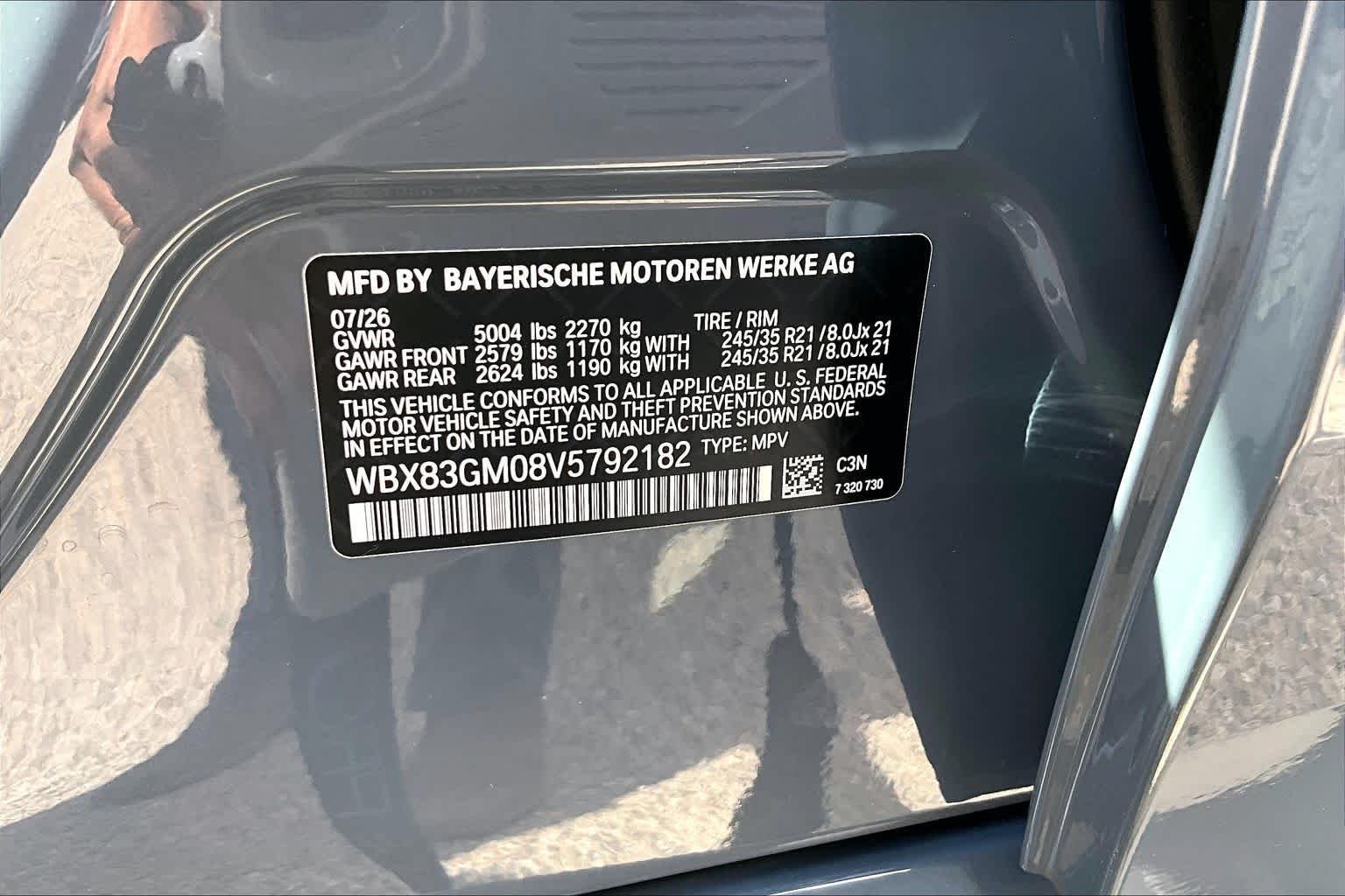 New 2027 Storm Bay Metallic BMW M35i image 18
